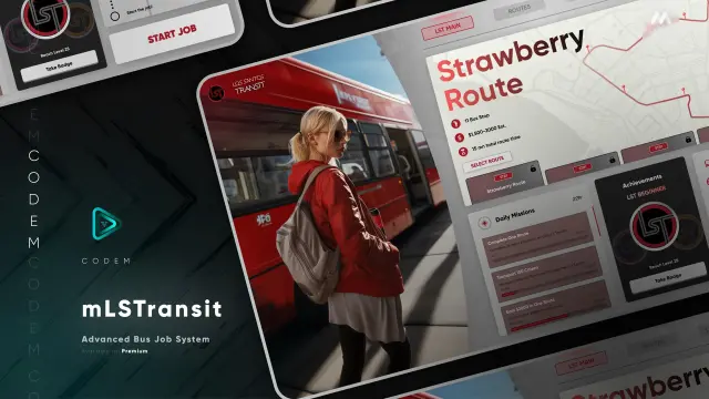 CodeM mLSTransit ( Advanced Bus Job )