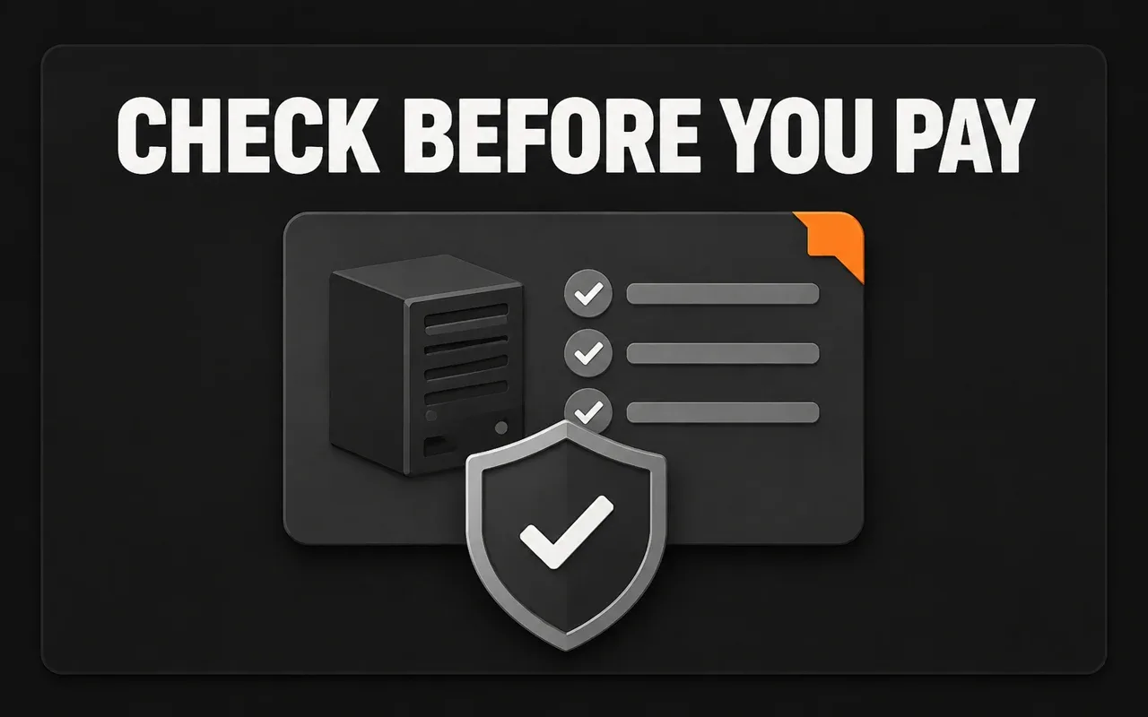 The FiveM Pre-Checkout Safety Checklist: 6 Things to Verify Before You Pay