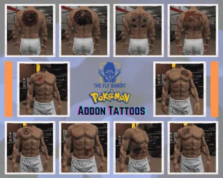 [200] Tattoo Pack for FiveM Servers | Supports qb and esx screenshot 7