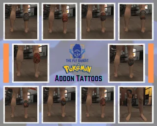 [200] Tattoo Pack for FiveM Servers | Supports qb and esx screenshot 10