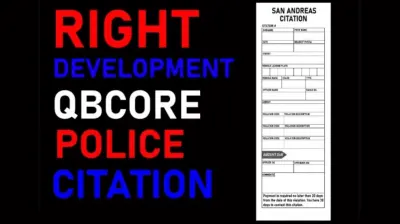 Citation Script for Police Job