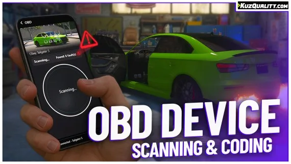 Free OBD Car Device FiveM Diagnostic Script