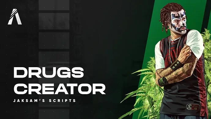 Drugs Creator FiveM Script | Jaksam's Drug System