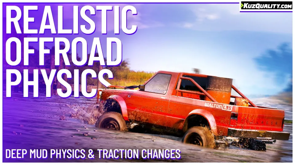 Realistic Offroad Physics by KuzQuality - Tebex