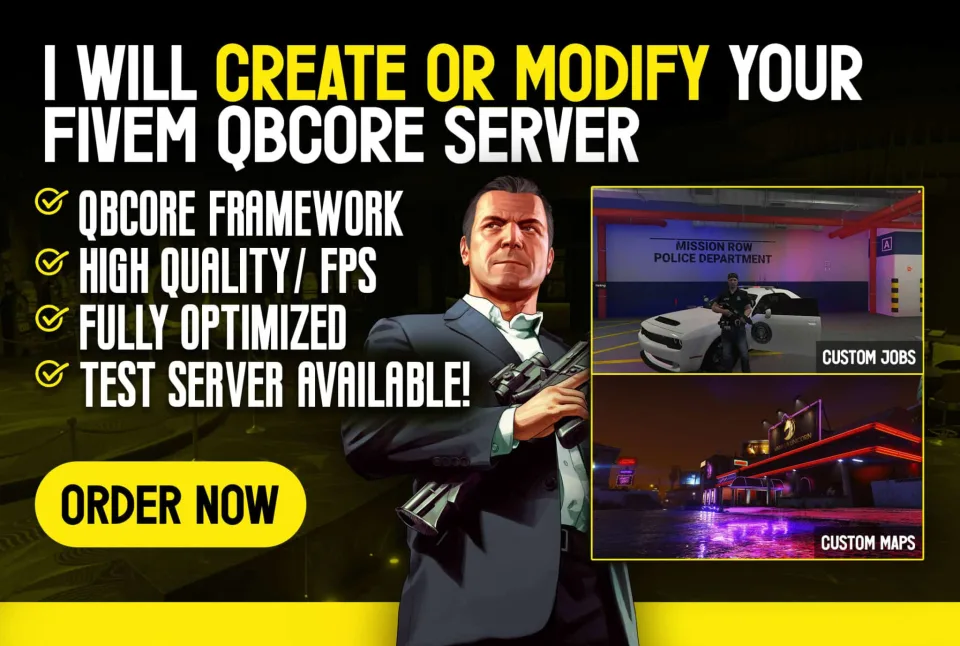 QB Core Framework V4 – FiveM Server Build 1.2.6