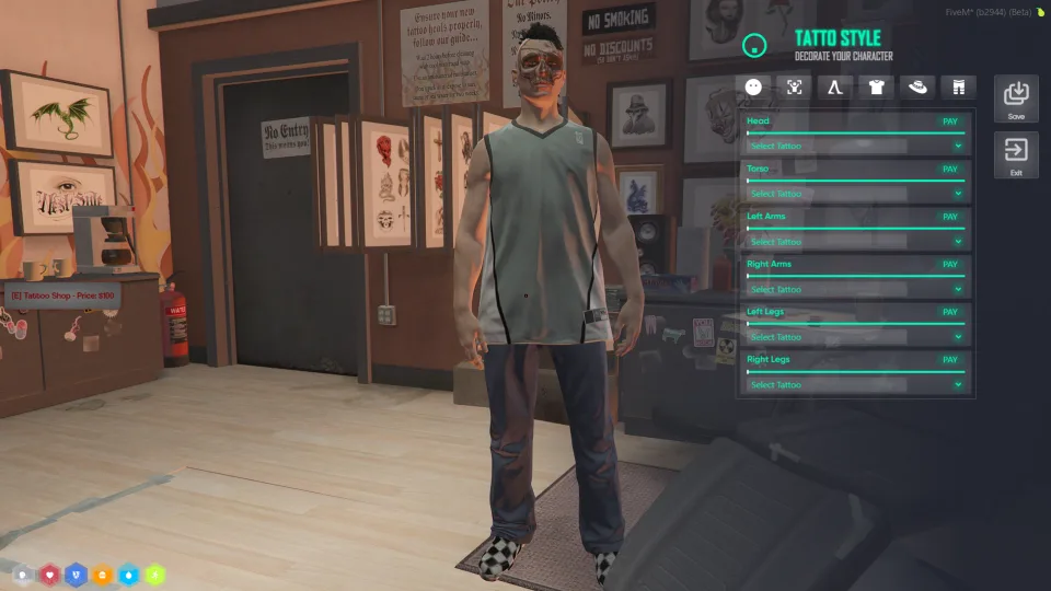 Illenium Appearance Reskin - NoPixel Clothing