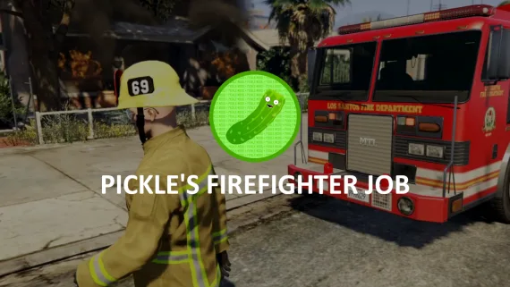 Pickle Firefighter Job Script for ESX and QBCore