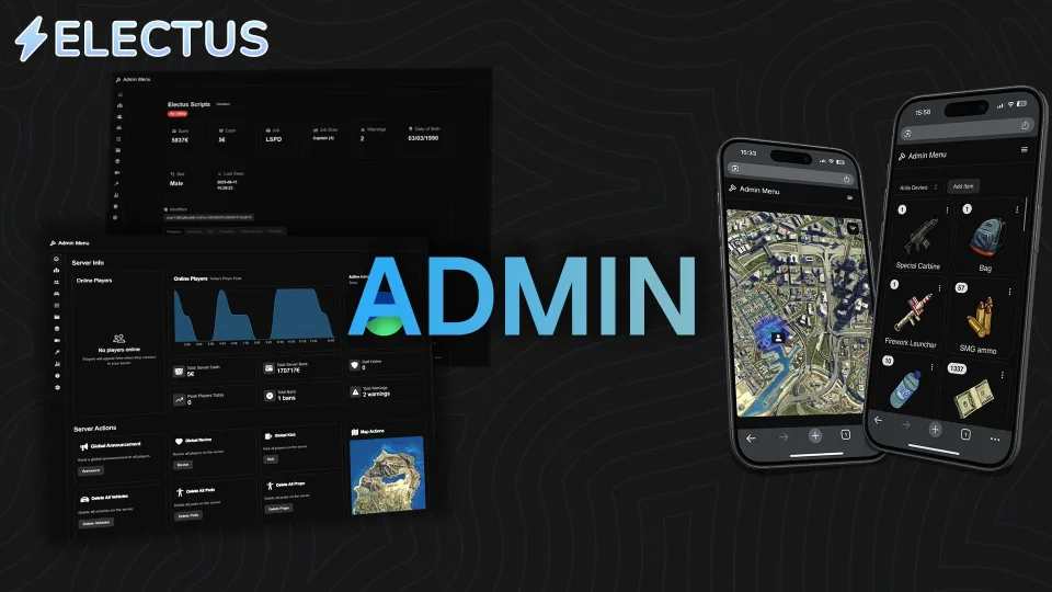 Electus Admin - The most advanced FiveM admin script
