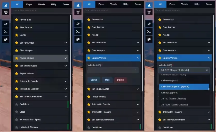 Free FiveM Admin Menu – React NUI, QBCore & ESX
