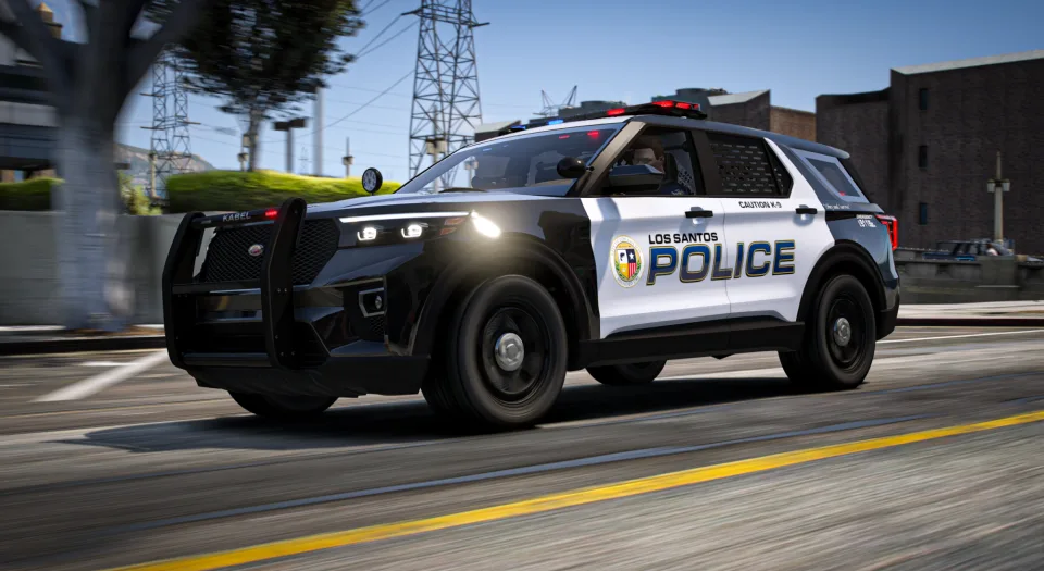 FiveM Optimized Police Cars – EVP V2 No-ELS Pack