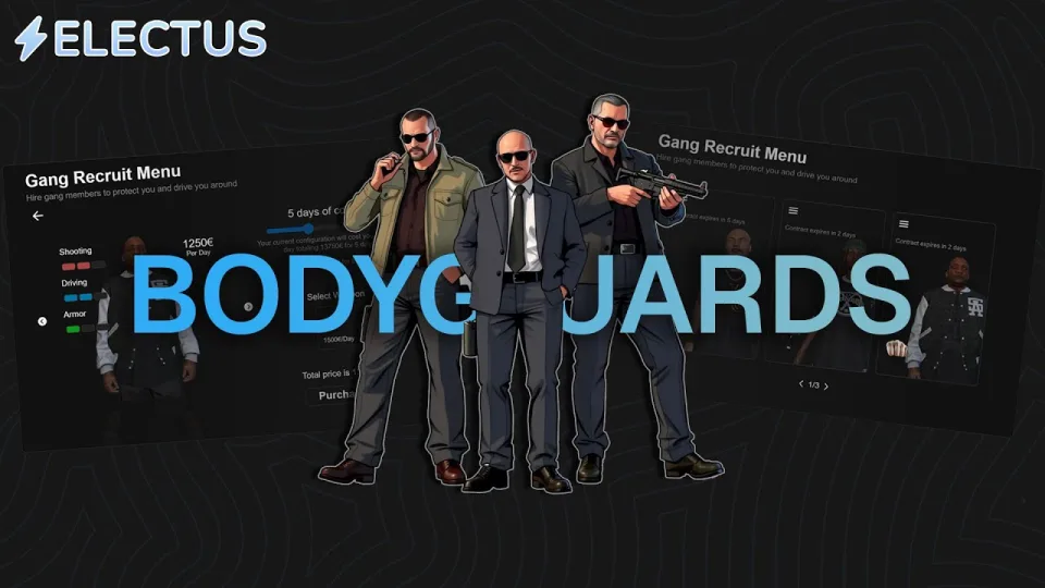 Free FiveM Bodyguard Script by Electus