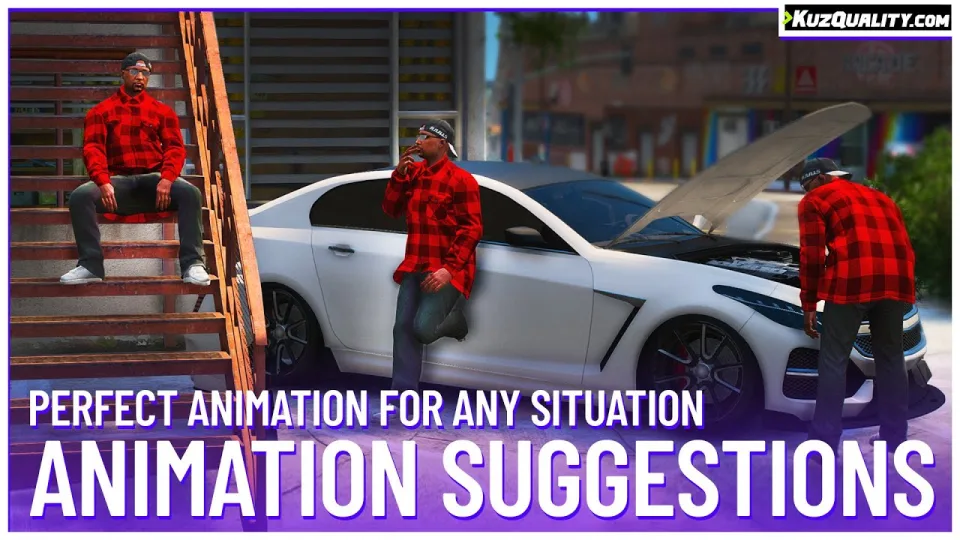 KuzQuality Animation Suggestions FiveM Script