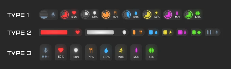 Free Izzy V7 FiveM HUD with 4 Speedometer Styles