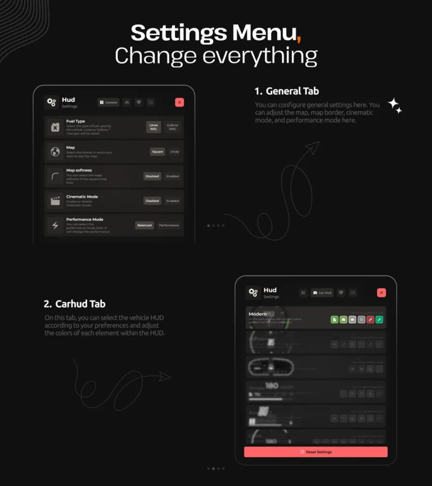 WAIS HUD V6 Customizable