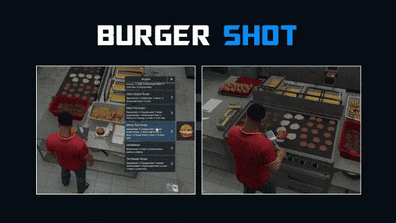 DRC Burgershot Job Script for ESX & QBCore