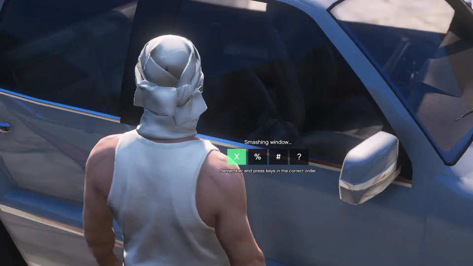 FiveM Car Looting Script – NPC Vehicle Smash & Grab