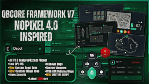 Latest QBCore Framework V7 [NoPixel 4.0 Inspired]