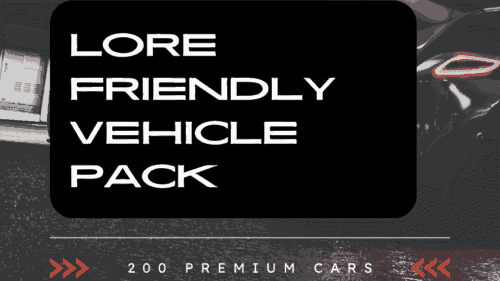 FiveM Lore Friendly Cars Pack 200+ Vehicles FiveM Lore Friendly Cars Pack 200+ Vehicles