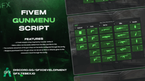 GFX GunMenu for FiveM GFX GunMenu for FiveM