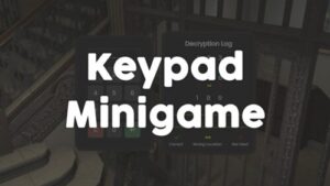 FREE Keypad Minigame