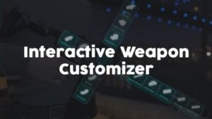 Weapon Attachment UI