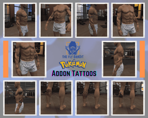 [200] Tattoo Pack for FiveM Servers | Supports qb and esx