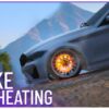 Brake overheating Brake overheating