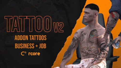 RCore Tattoo Shop Script RCore Tattoo Shop Script