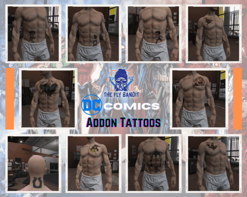 [200] Tattoo Pack for FiveM Servers | Supports qb and esx