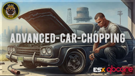 FiveM crime scripts - advanced car chop shop in GTA